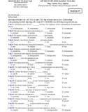 Đề thi và đáp án đề thi tuyển sinh đại học năm 2012 môn Tiếng Nga khối D- Mã đề 197