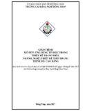 Giáo trình Ứng dụng tin học trong thiết kế trang phục (Nghề: Thiết kế thời trang - Cao đẳng) - Trường Cao đẳng nghề Đồng Tháp