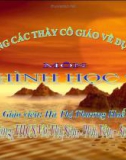 Bài giảng Hình học 9 chương 2 bài 4: Vị trí tương đối của đường thẳng và đường tròn