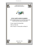 Sáng kiến kinh nghiệm Mầm non: Một số biện pháp xây dựng trường mầm non Đặng Xá- Gia Lâm- Hà Nội thành trường học hạnh phúc