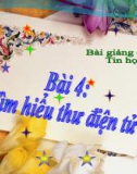 Bài giảng Tin học 9 bài 4: Tìm hiểu thư điện tử