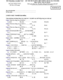 Đề thi Trung học phổ thông Quốc gia năm 2016 môn: Tiếng Trung Quốc - Bộ GD&ĐT (Mã đề 162)