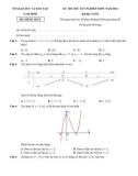 Đề thi thử tốt nghiệp THPT năm 2021 môn Toán có đáp án - Sở GD&ĐT Nam Định