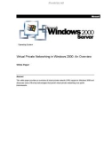 Virtual Private Networking in Windows 2000: An Overview