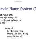 Định nghĩa DNS Thuật ngữ trong DNS Kỹ thuật phân giải