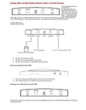 Hướng dẫn cài đặt Modem Planet ADSL ở chế độ Router