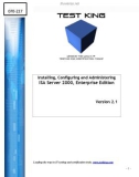 Installing, Configuring and Administering ISA Server 2000, Enterprise Edition