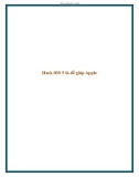 Hack iOS 5 là để giúp Apple