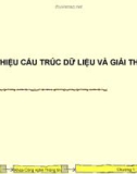 GiỚI THIỆU CẤU TRÚC DỮ LIỆU VÀ GIẢI THUẬT