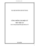 Cổng thông tin điện tử thư viện ảo dự án - Chương trình phát triển nguồn nhân lực y tế