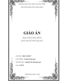 Giáo án Mầm non – Hoạt động tạo hình: Vẽ một số loại quả