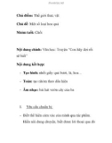 Giáo án mầm non chương trình đổi mới: Chủ đề: Một số loại hoa quả Nhóm tuổi: Chồi