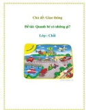 Giáo án mầm non - Chủ đề: Giao thông