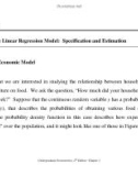 Lecture Undergraduate econometrics (2/e) - Chapter 3: The simple linear regression model: Specification and estimation