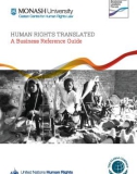 HUMAN RIGHTS TRANSLATED: A Business Reference Guide