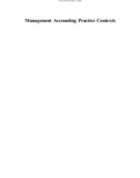 handbook of management accounting research (volume 2): part 2