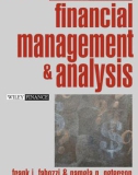 Financial Management and Analysis