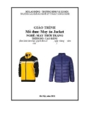 Giáo trình May áo Jacket (Nghề: May thời trang - Cao đẳng) - Trường CĐ Nghề Kỹ thuật Công nghệ