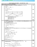Đáp án Môn Toán khối A: Thi thử đợt 1 (Năm 2014) - Trường THPT chuyên Lê Quý Đôn, Quảng Trị