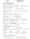 Đề thi học kì 2 môn Toán lớp 10 năm 2020-2021 có đáp án - Trường THPT chuyên Lê Quý Đôn