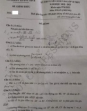 Đề thi tuyển sinh vào lớp 10 môn Toán năm 2022-2023 có đáp án - Sở GD&ĐT Quảng Bình (Mã đề 001)