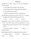 ĐỀ THI TRẮC NGHIỆM LUYỆN THI CĐ, ĐH MÔN HÓA HỌC đề thi số 12