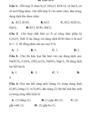 ĐỀ THI TRẮC NGHIỆM LUYỆN THI CĐ, ĐH MÔN HÓA HỌC Đề THI Số 6