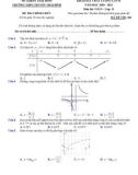 Đề thi KSCL môn Toán 12 năm 2020-2021 có đáp án - Trường THPT chuyên Thái Bình (Lần 2)