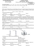 Đề thi KSCL môn Hóa học lớp 11 năm 2022-2023 có đáp án (Lần 2) - Trường THPT Hàn Thuyên