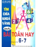 tìm chìa khóa vàng giải bài toán hay (dành cho các bạn có trình độ lớp 6-7): phần 1