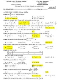 Đề thi học kì 2 môn Toán 10 năm 2018-2019 có đáp án - Trường THPT Lê Hồng Phong
