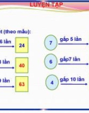 Giáo án điện tử môn Toán lớp 3 - Bài: Luyện tập (Trang 34)