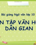 Bài giảng Ngữ văn 10 tuần 11: Ôn tập văn học dân gian Việt Nam