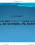 Bài giảng Thương mại quốc tế - Chương 2: Sự phát triển của lý thuyết thương mại từ cổ điển đến tân cổ điển