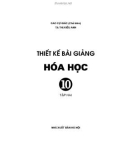 Hóa học 10 - Thiết kế bài giảng Tập 2