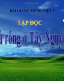 Slide bài Tập đọc: Nhà rông ở Tây Nguyên - Tiếng việt 3 - GV.N.Tấn Tài