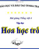 Slide bài Tập đọc: Hoa học trò - Tiếng việt 4 - GV.Lâm Ngọc Hoa