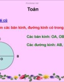 Giáo án điện tử môn Toán lớp 3 - Bài: Vẽ trang trí hình tròn