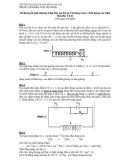 Đề thi tuyển sinh chương trình Đào tạo Kỹ sư Tài năng và Ks. Chất lượng cao 2004 Môn thi: Vật lý