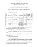 Sáng kiến kinh nghiệm Mầm non: Giải pháp giáo dục ý thức bảo vệ môi trường cho trẻ 4-5 tuổi ở trường Mầm non