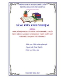 SKKN: Một số biện pháp gây hứng thú cho trẻ 5-6 tuổi nhằm nâng cao chất lượng giáo phát triển ngôn ngữ