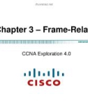 Chapter 3 – Frame-Relay