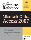 Microsoft Office Access 2007: The Complete Reference