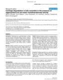 Báo cáo y học: Cartilage degradation is fully reversible in the presence of aggrecanase but not matrix metalloproteinase activity