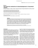 Báo cáo y học: The molecular mechanism of osteoclastogenesis in rheumatoid arthritis