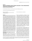 Báo cáo y học: Bench-to-bedside review: Carbon monoxide - from mitochondrial poisoning to therapeutic use