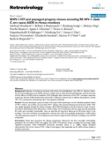 Báo cáo y học: SHIV-1157i and passaged progeny viruses encoding R5 HIV-1 clade C env cause AIDS in rhesus monkeys