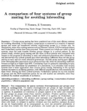 Báo cáo sinh học: A comparison of four systems of group mating for avoiding inbreeding