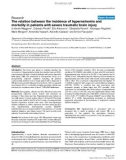 Báo cáo y học: The relation between the incidence of hypernatremia and mortality in patients with severe traumatic brain injury