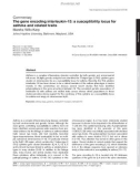 Báo cáo y học: The gene encoding interleukin-13: a susceptibility locus for asthma and related traits